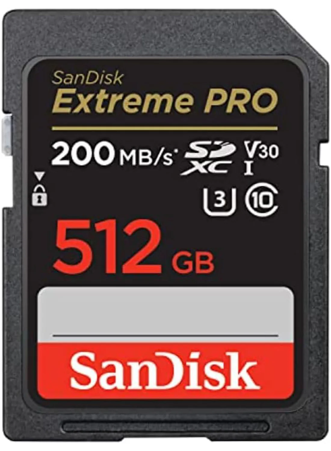 Premium High-Speed SDXC Memory Card (512GB, UHS-I, V30, Class 10) for Professional Photography and 4K Video Recording mhs63