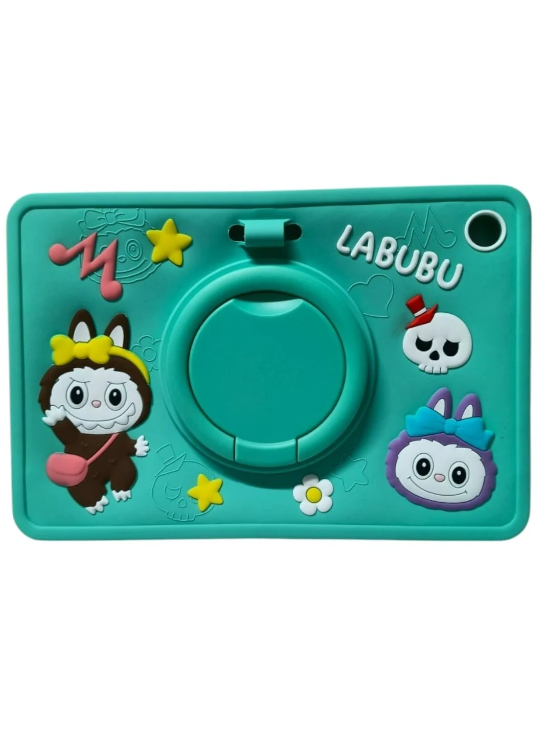 LABUBU Protective Tablet Case for 11 Inch Device Shockproof Rugged Stand Cover (Black, 11 Inch) ikfai