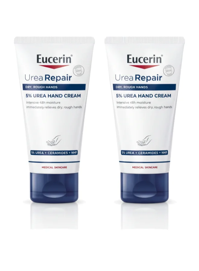 Urea Repair Hand Cream 5% Urea Intensive Moisturizing Treatment (Pack of 2, 150 mL) s4sc8