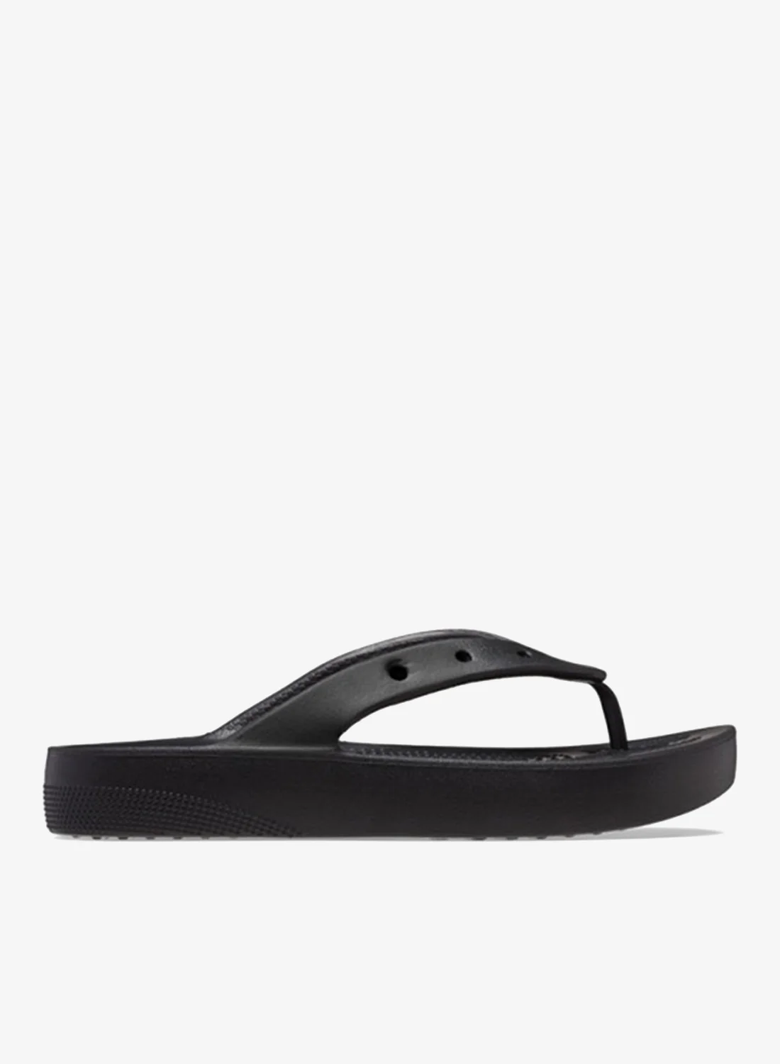 Casual Clogs Classic Platform Flip Flops Premium Lightweight Sandals for Women (Black, 38 EU) i8e37