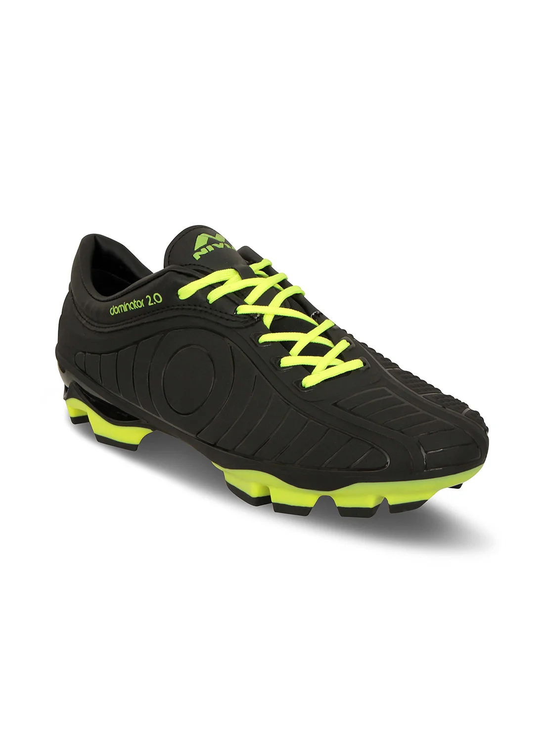 Nivia Dominator 2.0 Football Shoes (TPU Sole, PVC Synthetic Leather, Size 44 EU) m0cti
