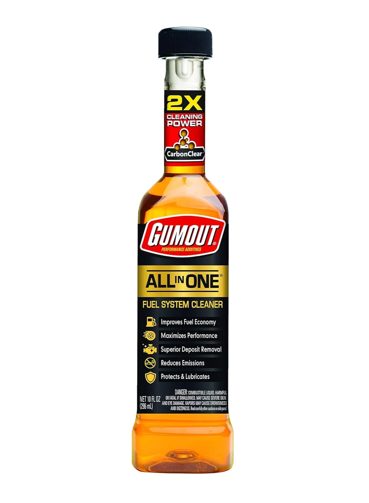 Gumout All-In-One Complete Fuel System Cleaner Premium Engine Performance Treatment (296 mL) 7whrw