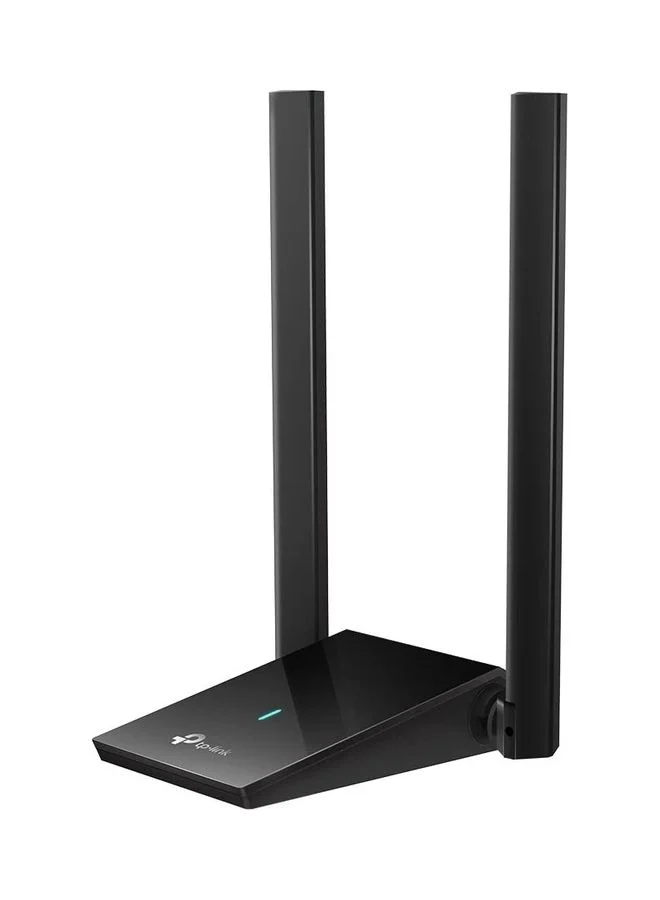 Premium AX1800 Wi-Fi 6 Dual-Band Wireless USB 3.0 Adapter with High Gain Antennas and 1-Meter Cable (Black) n1ic0