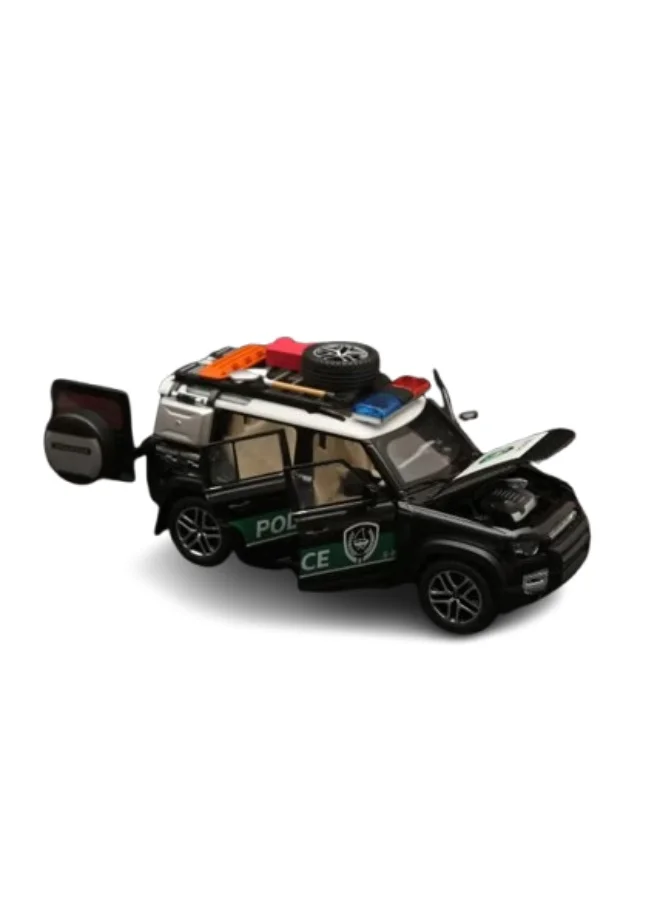 TOY GARDEN 1:24 Scale Police SUV Model Diecast Metal Toy Car with Pullback Action (19 cm) u72k9