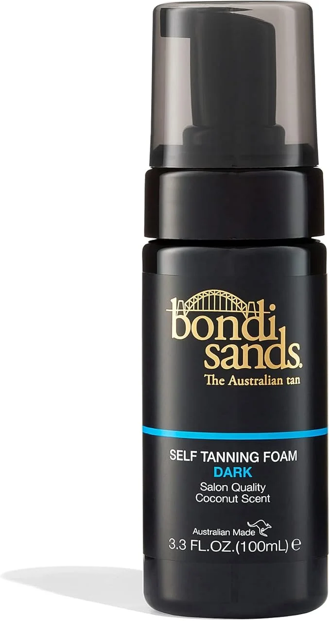 Bondi Sands Dark Self Tanning Foam Lightweight Bronzing Formula with Aloe Vera and Coconut Scent (100 mL) 0kdl5