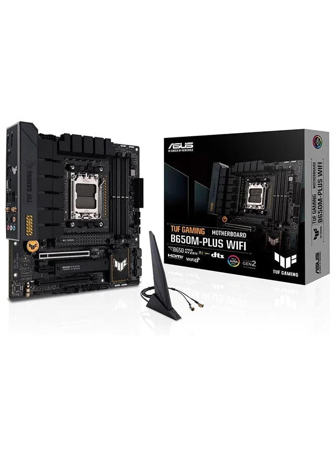 Premium Micro ATX Motherboard B650 Chipset DDR5 Socket AM5 WiFi 6E 2.5Gb Ethernet (Black) c66bc