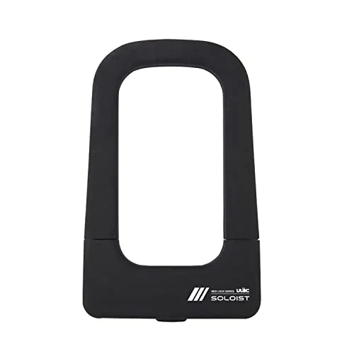 ULAC Soloist Sport Alloy U-Lock Heavy-Duty Security Lock for Bicycle Motorcycle and Scooter (Black, 18 cm) o349s