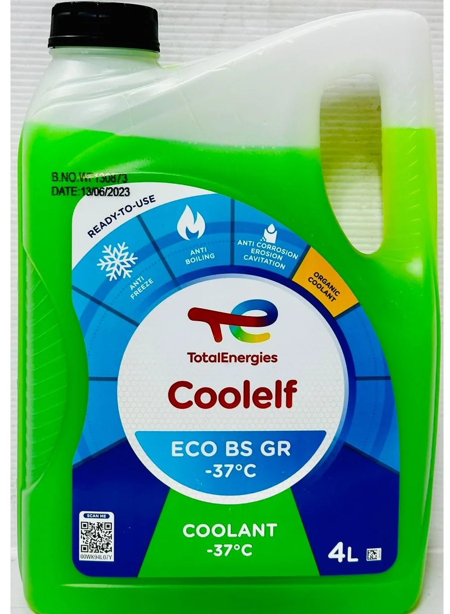 Total Energies Radiator Coolant Eco BS GR Premium Engine Protection (4L) 064ib