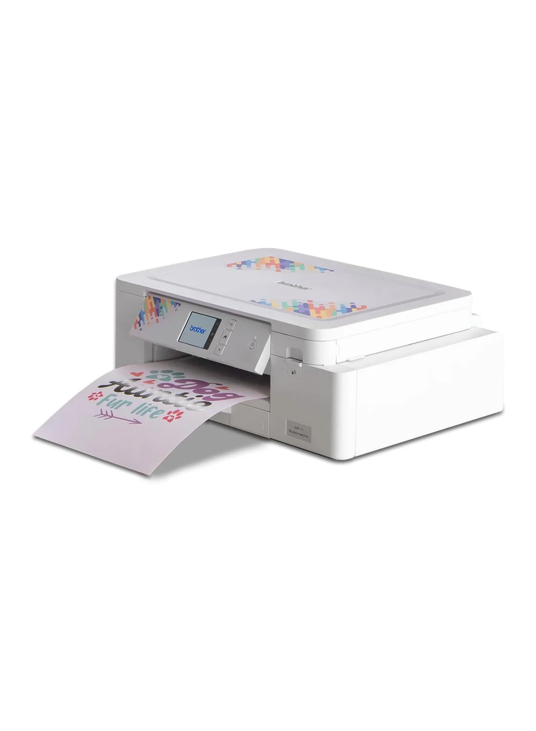 Premium Sublimation Printer for Professional Heat Transfer Projects (White, Compact Desktop Size) gejkx