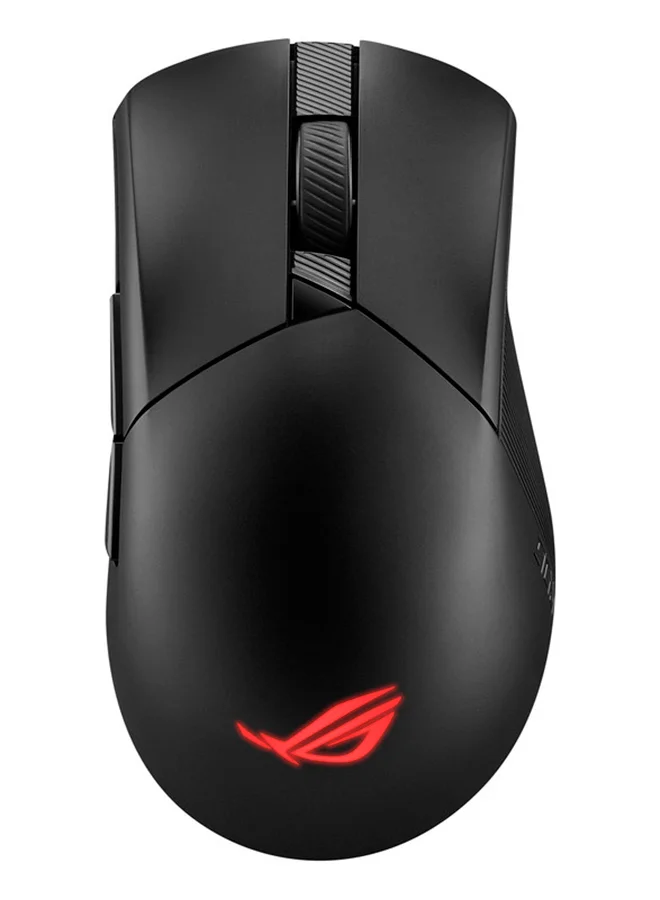 Premium Wireless Gaming Mouse Ergonomic Optical Sensor 36000 DPI with RGB Lighting and 6 Programmable Buttons (Black, 1 Unit) 2xcq0