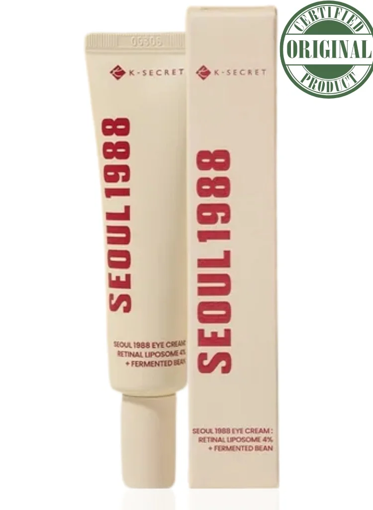 K-SECRET Seoul 1988 Eye Cream with Retinal Liposome and Fermented Bean Extract for Mature Skin (30 mL) mttbu