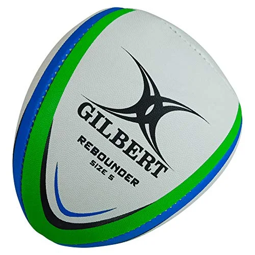 Premium Rugby Rebounder Training Ball Durable Grip Surface for Solo Practice (Size 5) dz35r