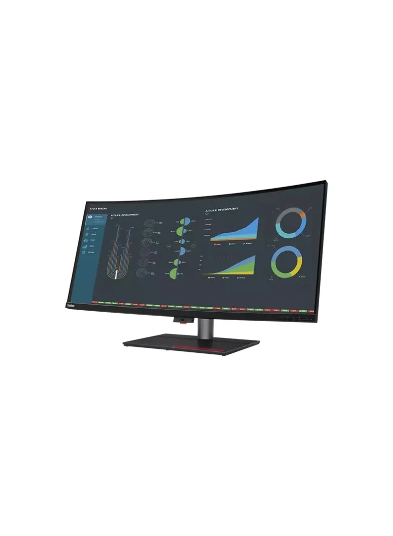 Premium 39.7-inch Ultra-Wide Curved 5K Monitor with Integrated Webcam and Thunderbolt 4 Connectivity (Black, 100.8 cm) khpcf