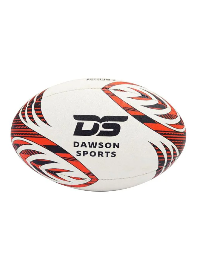DAWSON SPORTS Match Rugby Ball Professional Grip Rubber Construction (Size 5) e5awz