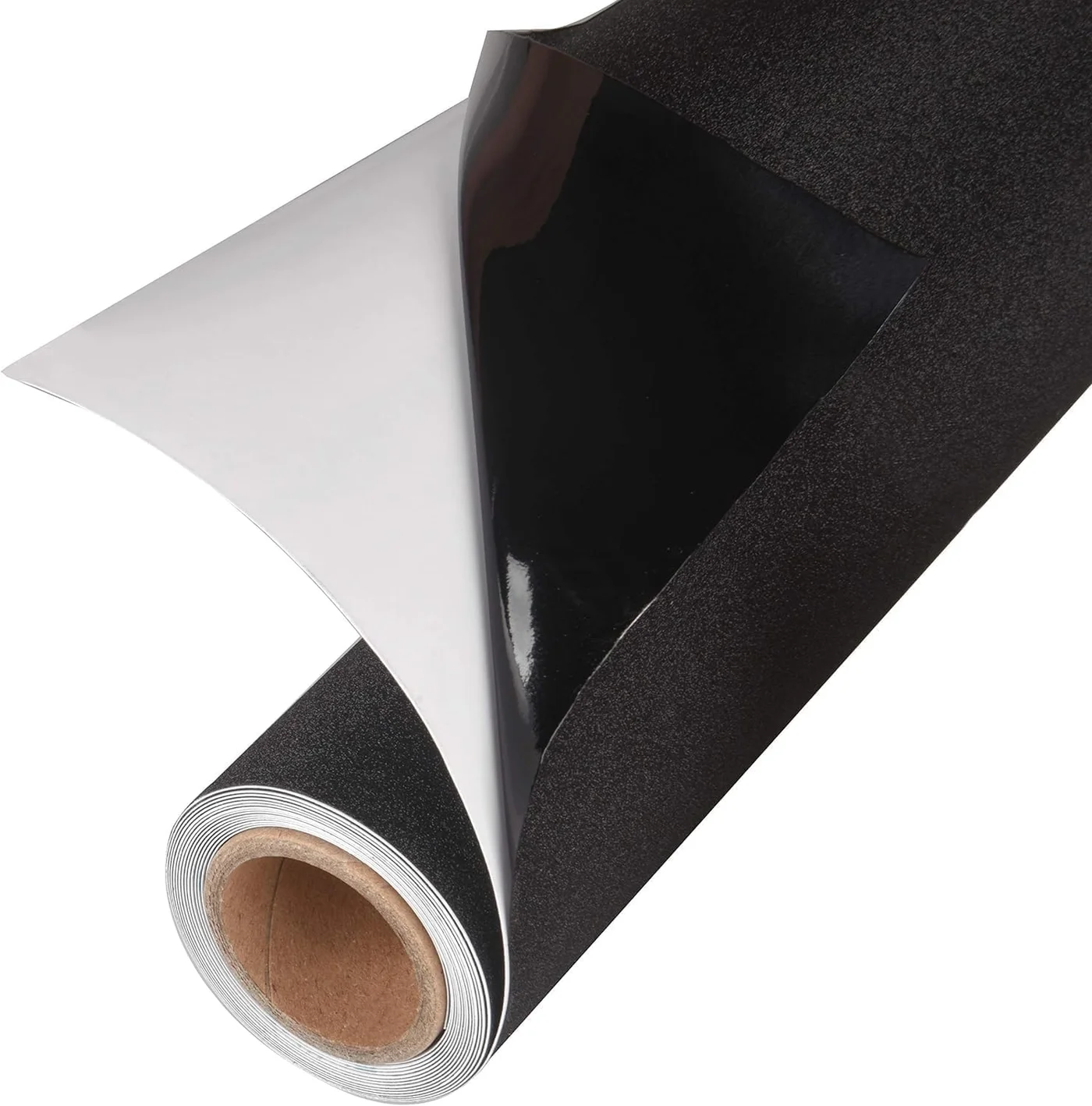 ARS Blackout Window Film Premium Static Cling Privacy Sheet for Room Darkening (Black, 44.5 x 203 cm) vpxn7