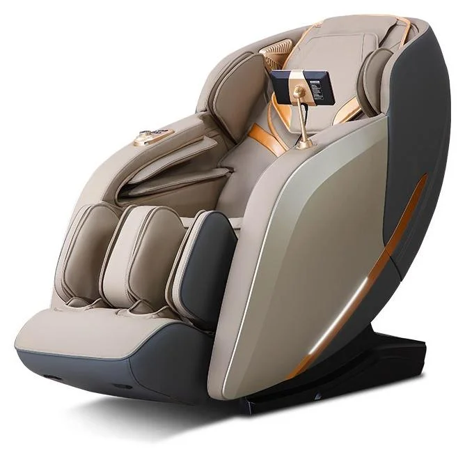 Nourest 4D Full Body Massage Chair with Zero Gravity Heating Therapy and Bluetooth Speakers (Grey, 150 cm) vdco7