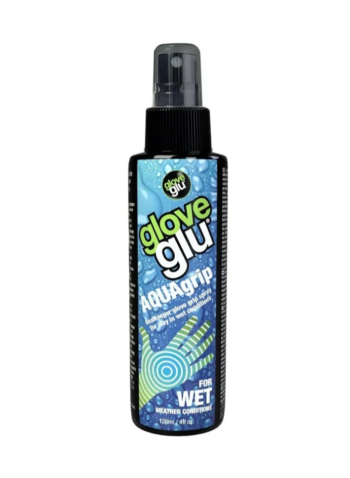 gloveglu Goalkeeping Aquagrip Spray Premium Grip Enhancer for Football Goalkeeper Gloves (120 mL) p83qb