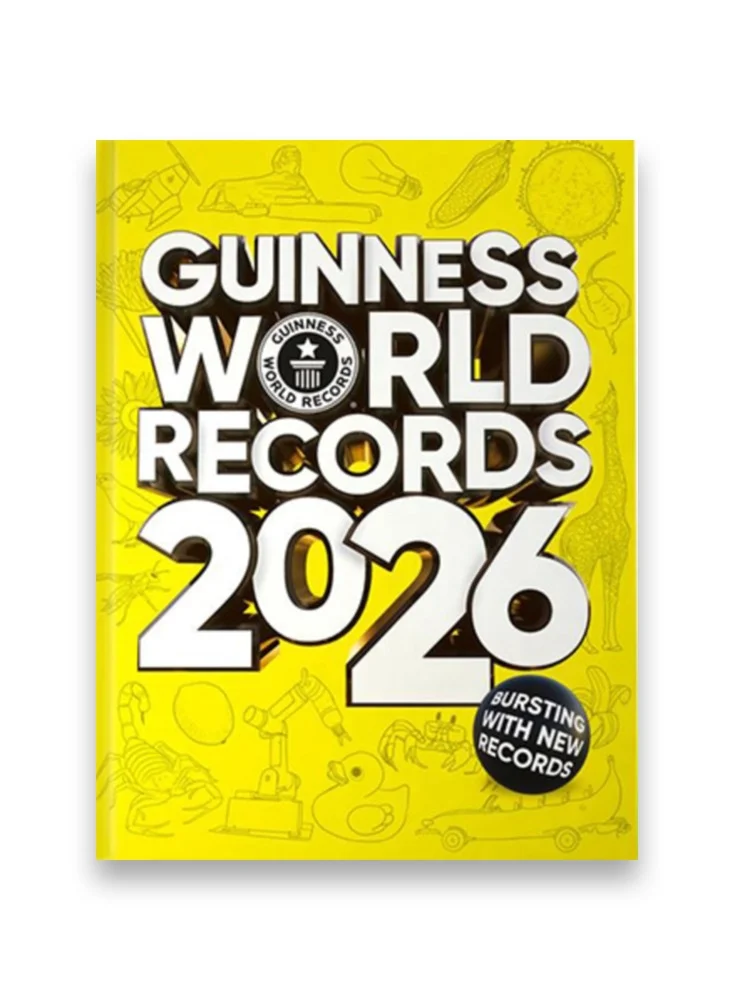 Guinness World Records 2026 Edition Hardcover Book (Premium Reference Collection) 47945