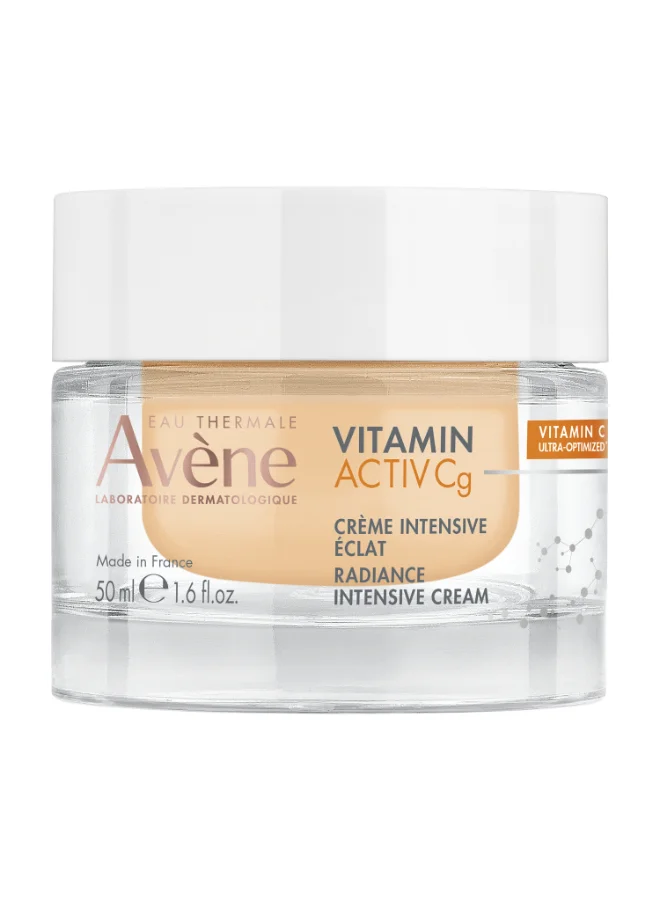 Avene Intensive Radiance Cream Vitamin Activ Cg for All Skin Types (White, 50 mL) 7aj0y