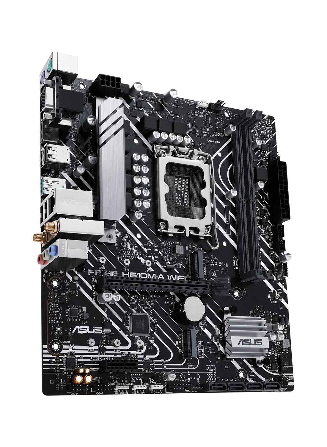 Premium Micro-ATX Motherboard LGA1700 Socket with Integrated WiFi and DDR4 Support (1 Unit) n86q7