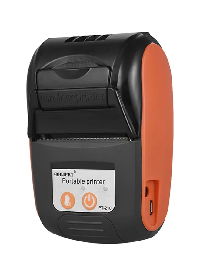 GOOJPRT Portable Thermal Receipt Printer High-Speed Wireless Label Maker for Retail and Logistics (58mm) ftztp