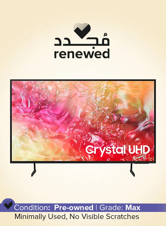 Ultra-HD 75-Inch 4K Smart LED TV Premium Home Cinema Display (Black, 190 cm) 8z8d8