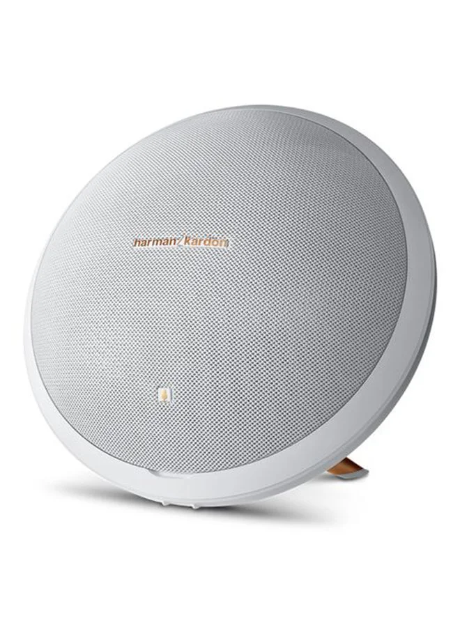 Premium Wireless Bluetooth Speaker High-Fidelity Audio System (White, Portable) s93cu