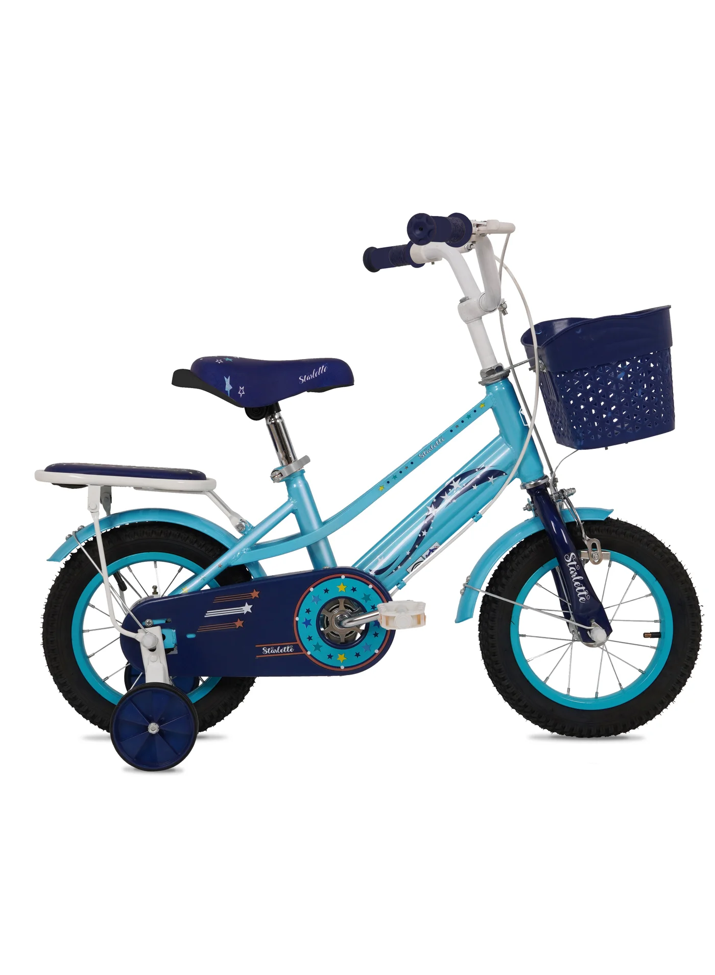 Vaux Starlette Road Bike for Kids with Adjustable Seat and Rigid Steel Frame (Green, 12 Inch) jgw9p