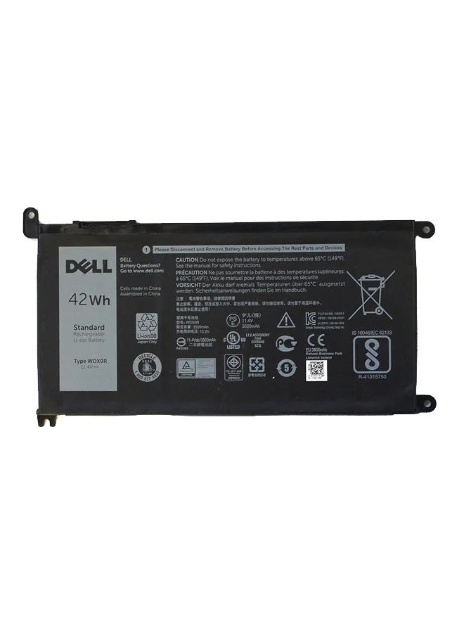 Premium Replacement Laptop Battery 3500 mAh High-Capacity Power Cell for 15-inch Notebooks (Black) 768bl