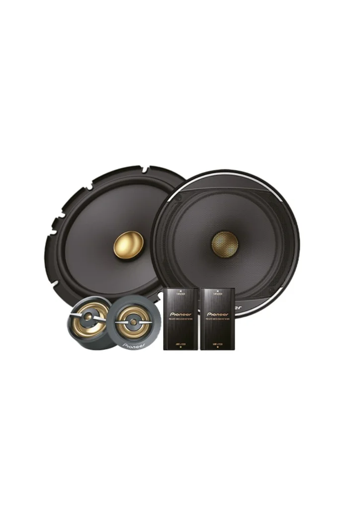 Premium 6.5-inch Component Car Audio Speaker System (80W RMS, 350W Peak Power) - High-Fidelity Sound for Vehicles v9ae9