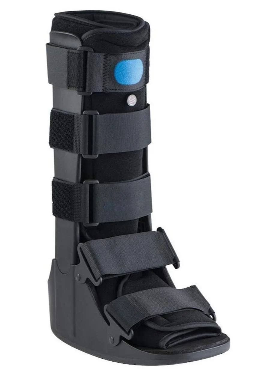 Arabest Air Walking Boot Tall Fracture Walker for Ankle Sprain and Foot Recovery (Universal Fit, One Size) ine7x