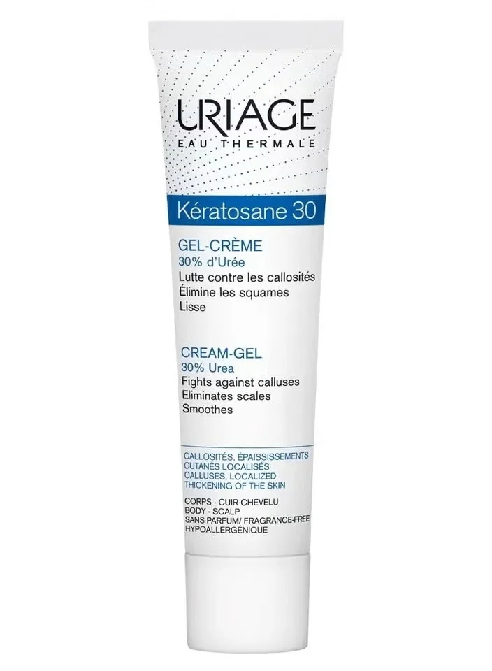 Uriage Keratosan 30 Gel Cream for Rough and Calloused Skin (40 mL) rzid8