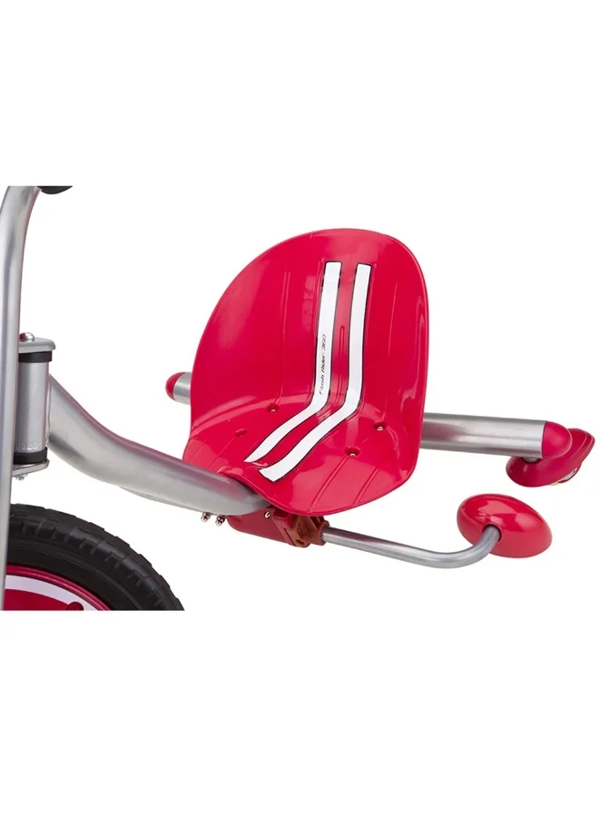 Razor 360 Drifting Trike Premium Three-Wheeled Ride-On Toy for Kids (Red) ztbrt