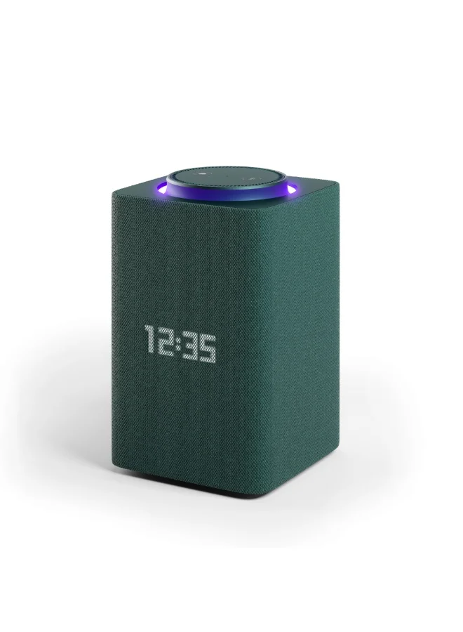 Yasmina Smart Speaker AI Voice Assistant with Quran Recitation and Smart Home Control (Green, Max Size) xufpn