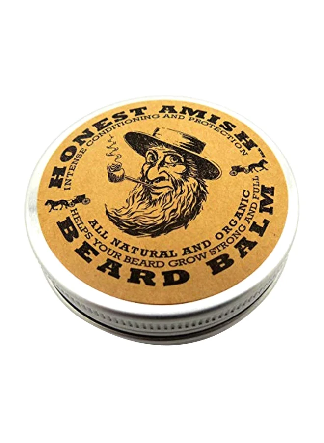 Honest Amish Beard Balm Premium Organic Grooming Conditioner for Men (60 g) b8msp