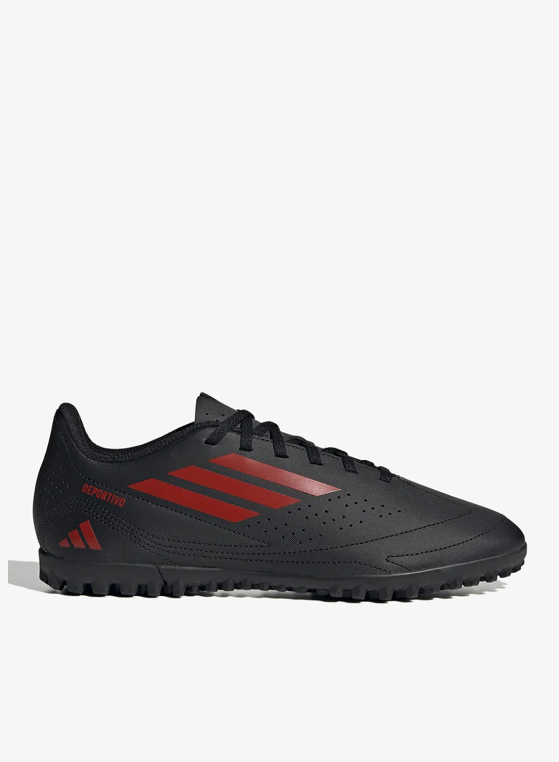Sport Deportivo III TF Turf Soccer Shoes Professional Grip Performance Footwear (Black, 42 EU) jw0xw