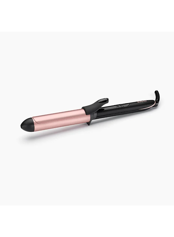 Professional Hair Curling Iron 32mm Ceramic Barrel with 6 Temperature Settings and Swivel Cord (Rose Quartz, 32mm) lgloo