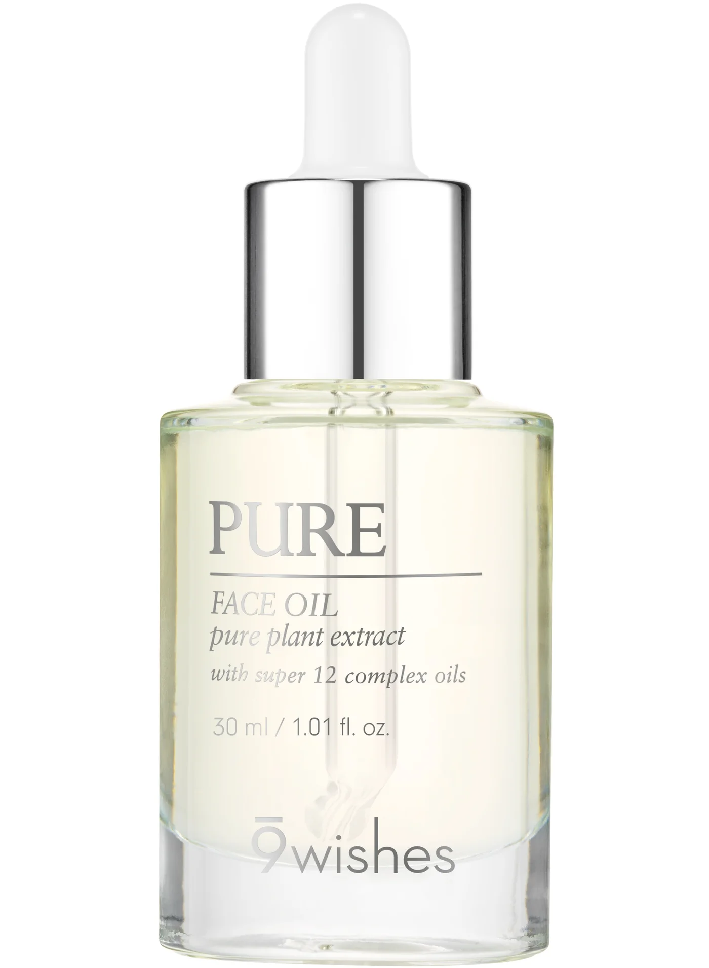 9Wishes Pure Face Oil with 12 Botanical Extracts Deep Hydration Serum for All Skin Types (30 mL) ej0q6
