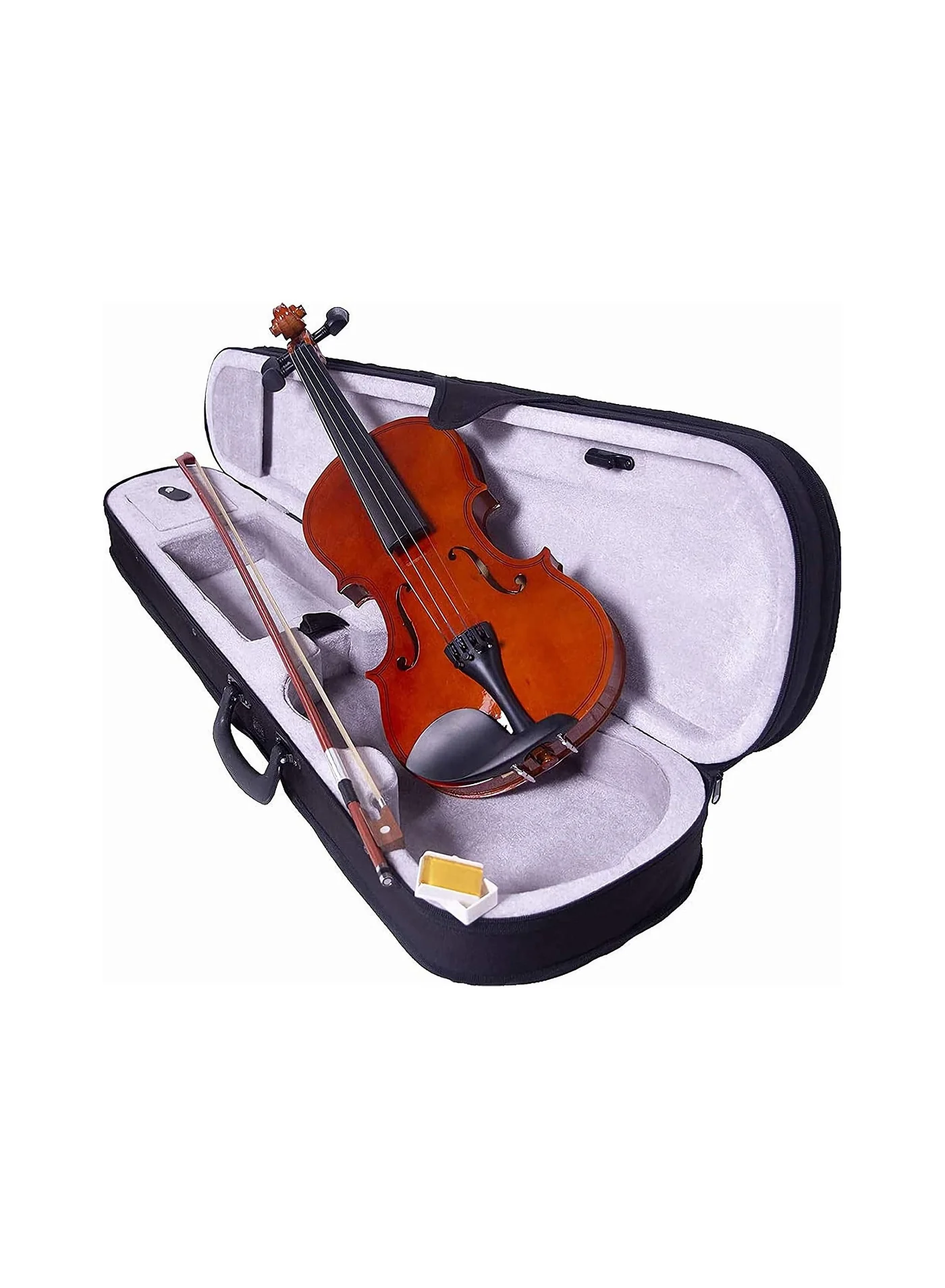 Megarya Acoustic Violin 4/4 Full Size Professional String Instrument for Students and Beginners ltevq