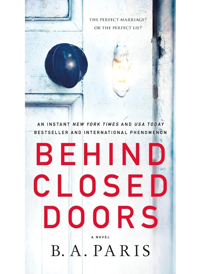 Behind Closed Doors Suspense Thriller Novel (Hardcover, 400 pages) 418vw