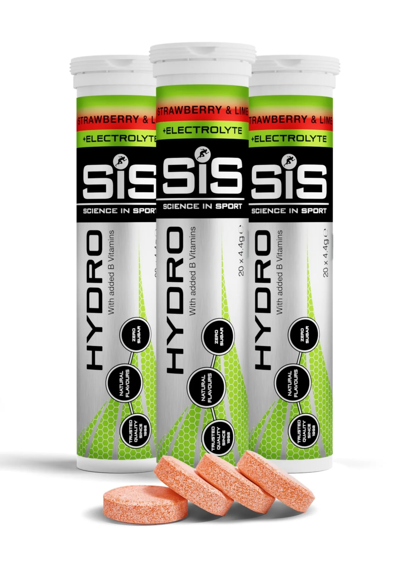 Premium Electrolyte Hydration Tablets Sugar-Free Formula for Rapid Rehydration and Fatigue Support (Strawberry & Lime, 270 g) om0cr