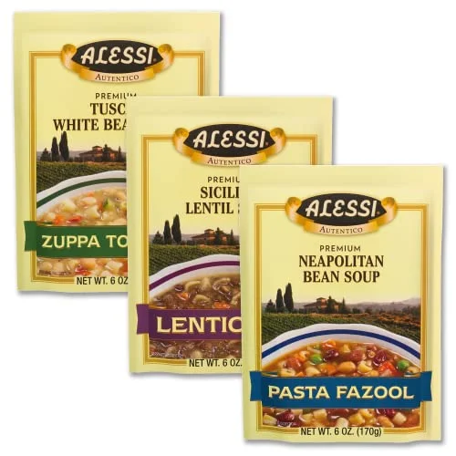 Premium Traditional Soup Variety Pack (3 x 170g) Authentic Gourmet Selection 79vzg