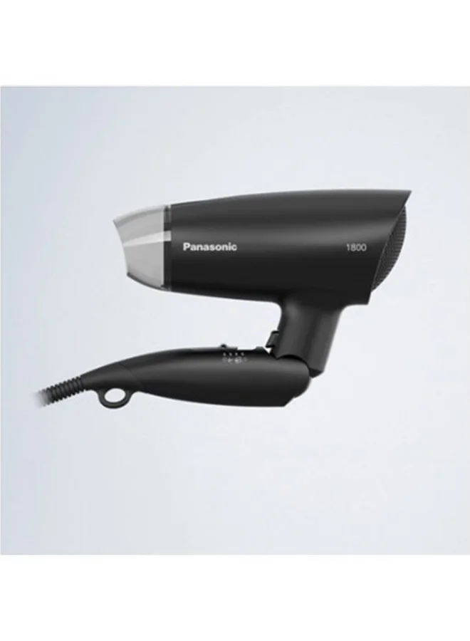 Premium 1800W Compact Hair Dryer with Scalp Care and Heat Protection Mode (Black) d8v0i