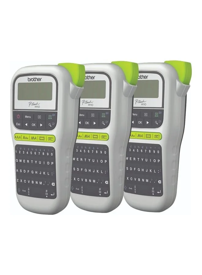 Portable Handheld Labeling Machine (3 Pack, White) - Professional Office and Home Organization Tool 48bzg