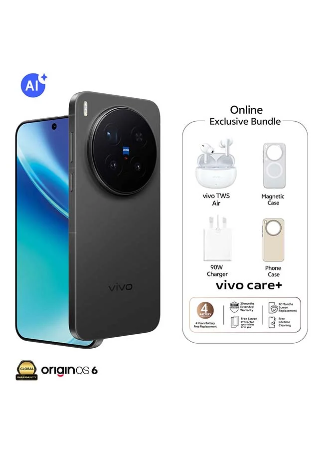 Premium 5G Smartphone 16GB RAM 512GB Storage Dual SIM with Magnetic Case and Wireless Earbuds (Phantom Black, 6.78-inch) vl0p2