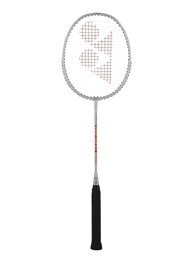 Premium Aluminium Badminton Racquet Professional Lightweight Sports Racket (Silver, 1 Piece) 98e2k