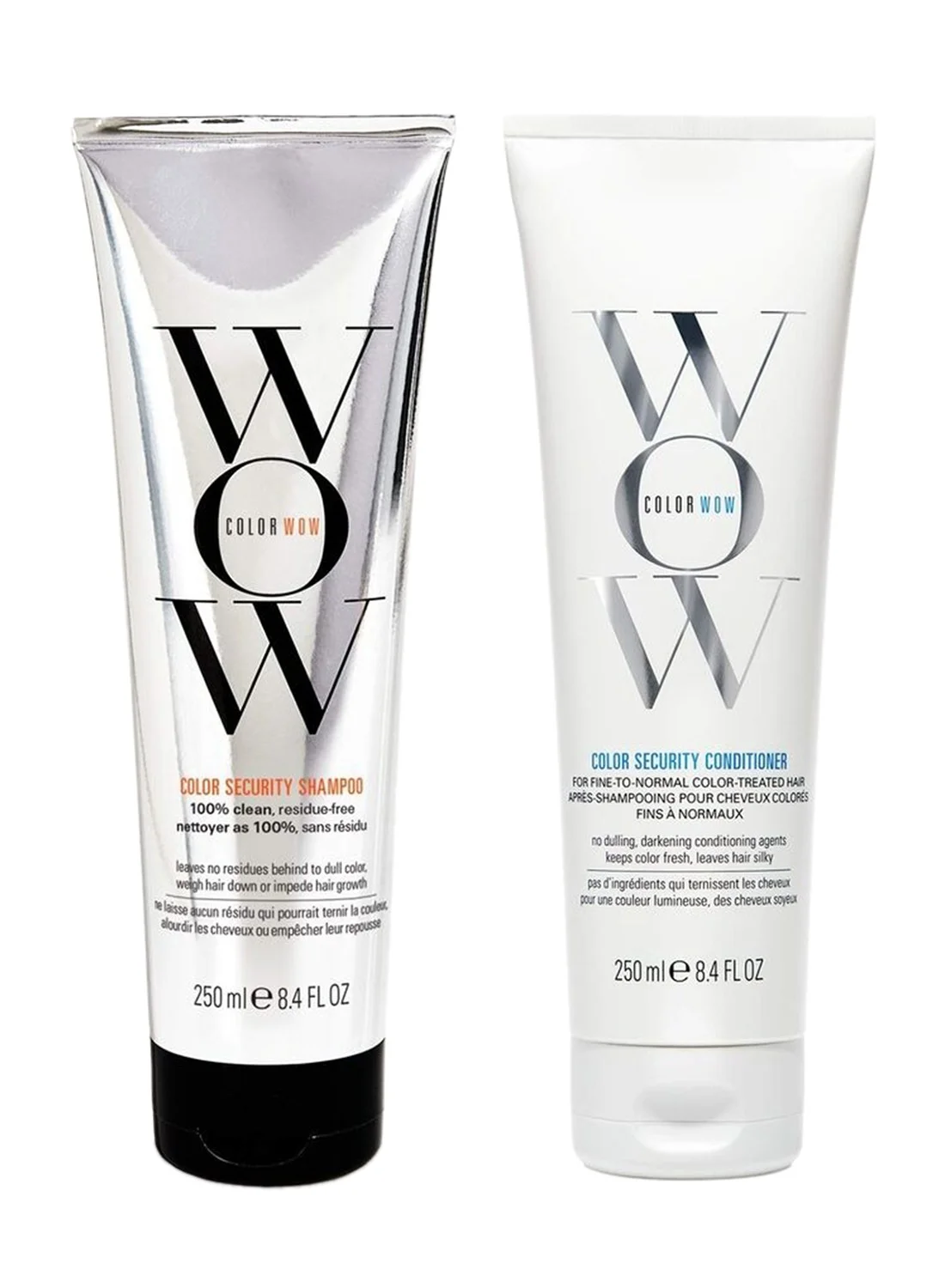 Premium Color Security Shampoo and Conditioner Duo (Sulfate-Free, Color-Safe Hair Care Set, 2 x 250 mL) eesvp