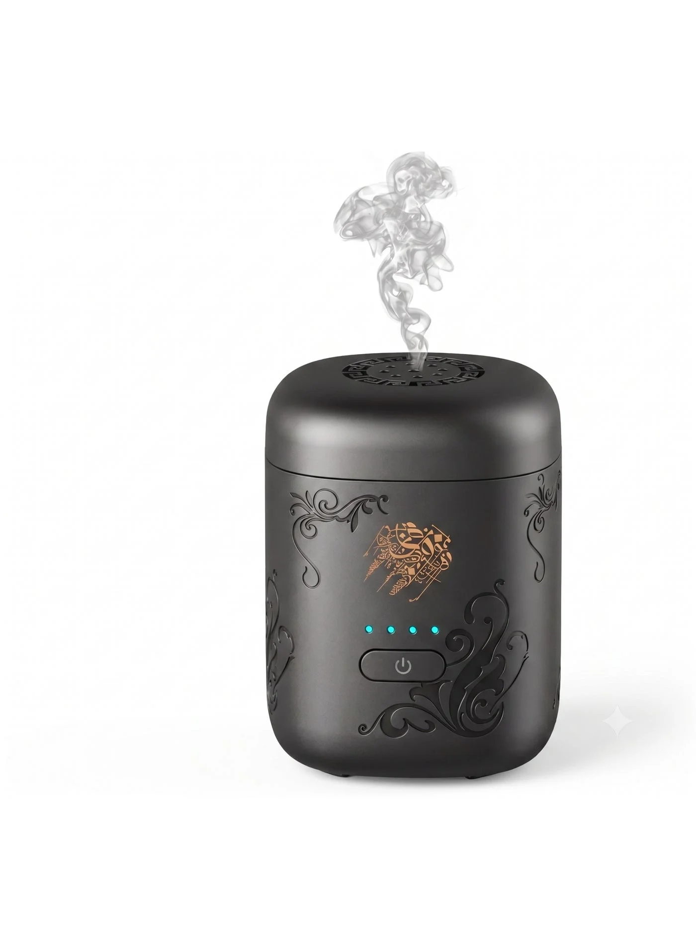 ZEESQUARE Portable Electric Bakhoor Burner USB Rechargeable Premium Oud Incense Burner for Home and Car (Black) ue0mj