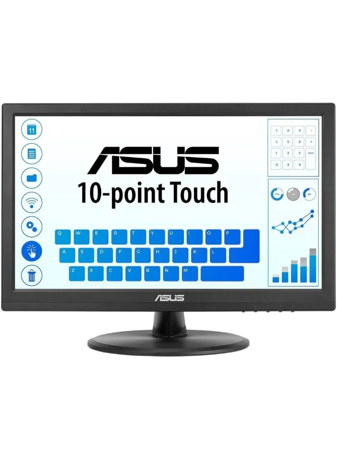 Premium 15.6-inch Touchscreen Monitor WXGA LED Display (Black, 39.6 cm) 9h8rt