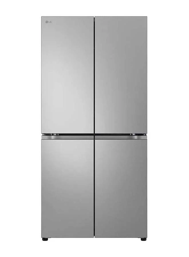 Ultra-HD French Door Refrigerator with Inverter Linear Compressor and Smart Control (Prime Silver, 464L Net Capacity) h6phz